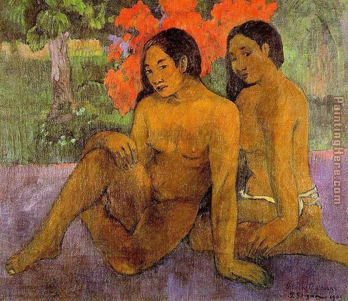 And the Gold of Their Bodies painting - Paul Gauguin And the Gold of Their Bodies art painting